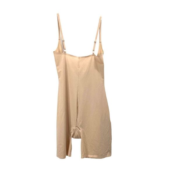 Wacoal  Beyond Naked‎ Cotton Blend Open Bust Thigh Shaper Sz M nude - Picture 5 of 7